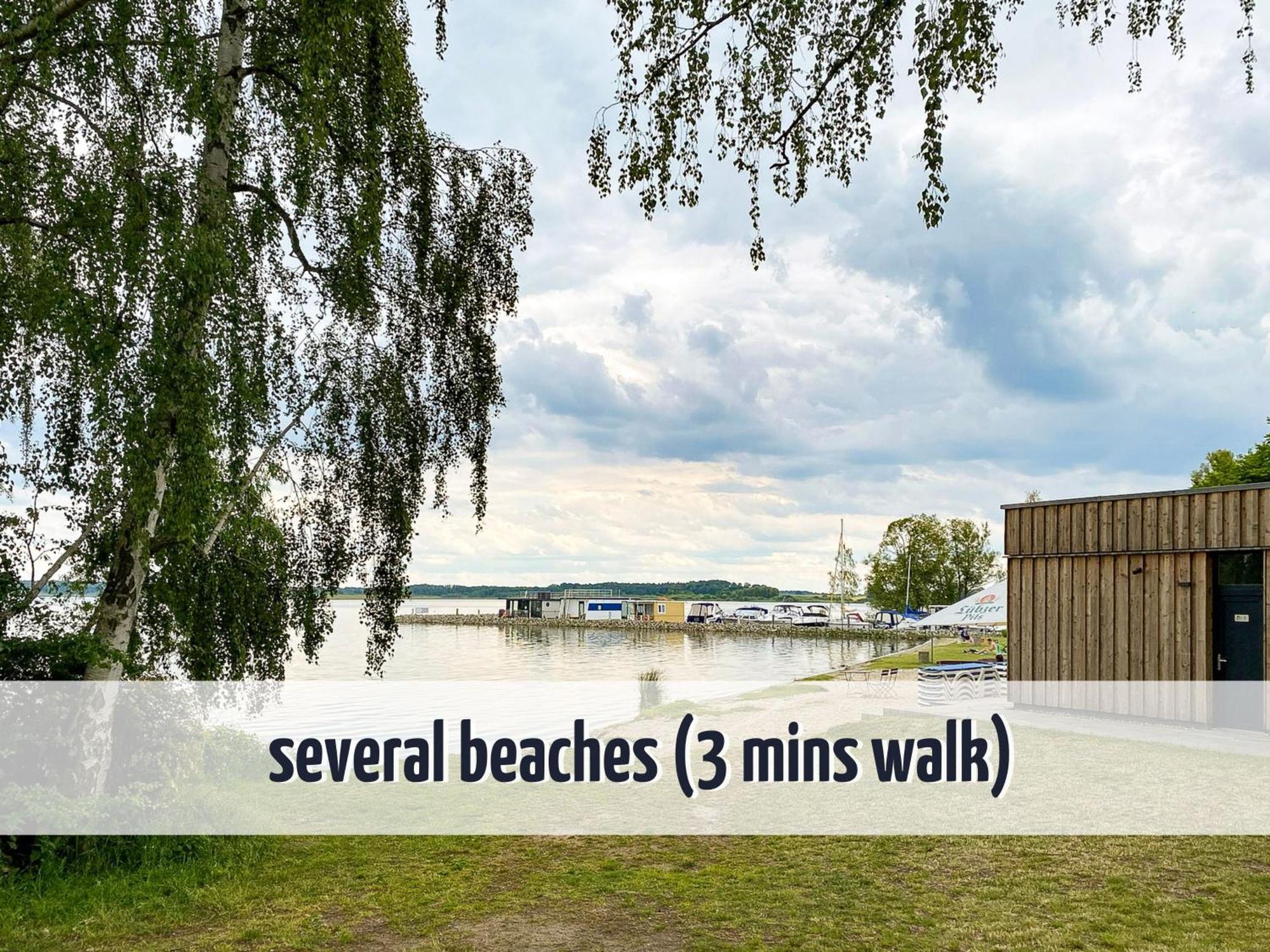 Ferienhaus Wiesengefluester W10 - Mit Sauna, Kamin Und Garten Röbel Exteriér fotografie